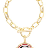 UGA LOGO INTAGLIO BRACELET