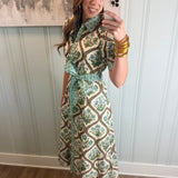 THE JENNIFER DRESS - NATURAL MIX