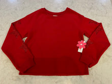 Load image into Gallery viewer, CHRISTMAS GIRLS CROPPED SWEATSHIRT
