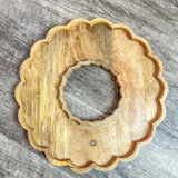 WREATH BOW BOARD - WOOD