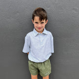 YOUTH WHITE STAG POLO