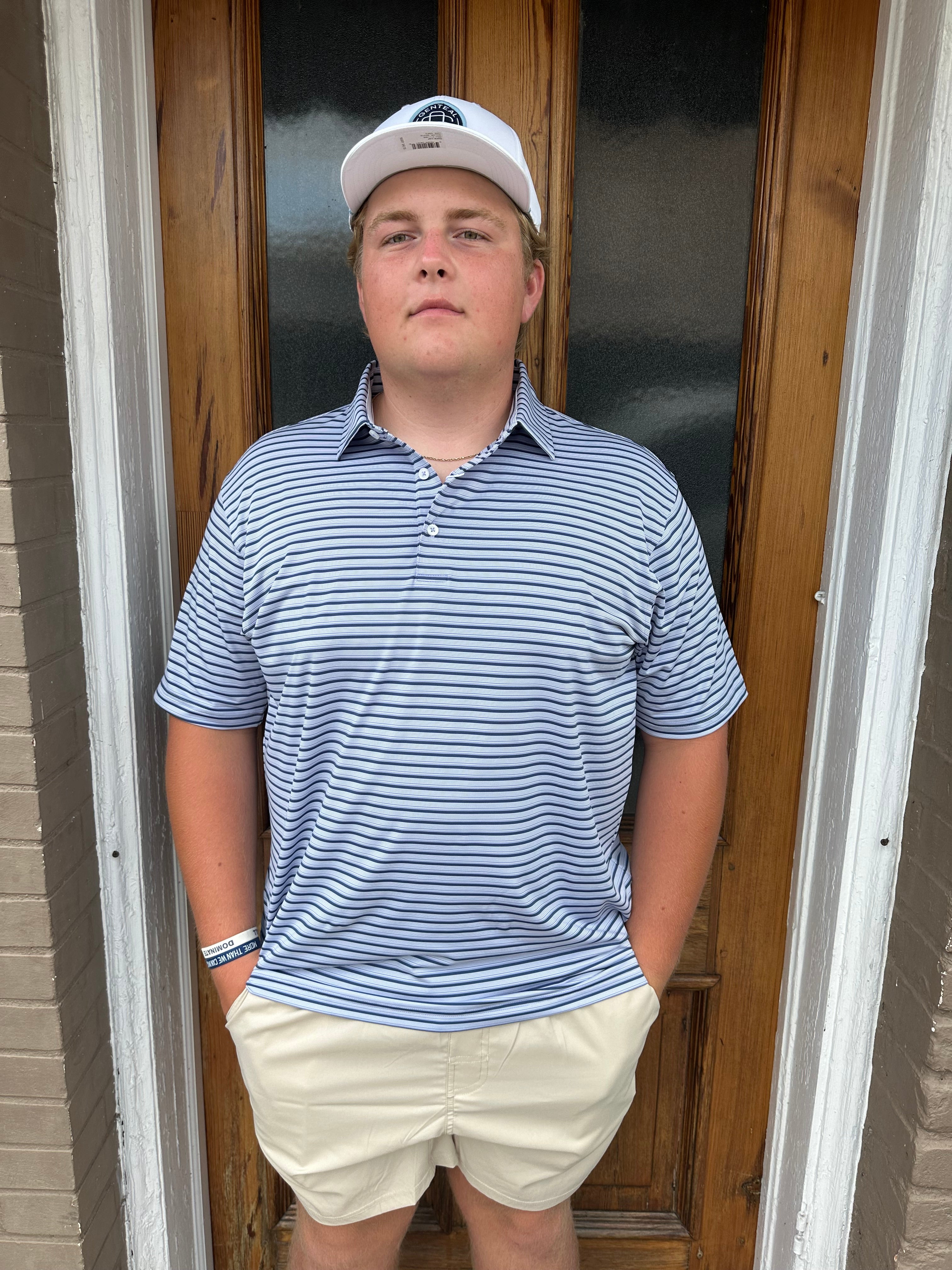 GEN TEAL PERFORMANCE POLOS