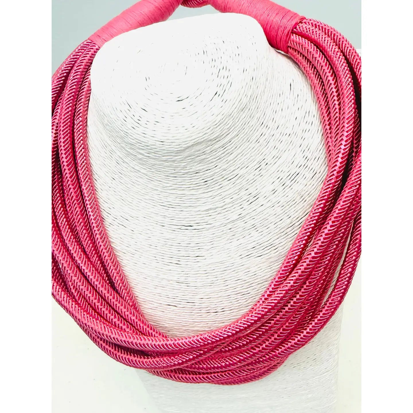 Slub Rope SLUB ROPE NECKLACE - PALE PINK – The Ivy On Pine
