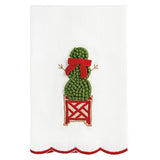 SNOWMAN TOPIARY TOWEL