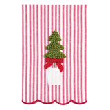 STRIPED TOPIARY TOWEL