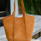 EMORY WHIPSTITCH TOTE - MUSTARD