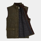 MERRITT WAXED COTTON VEST