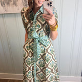 THE JENNIFER DRESS - NATURAL MIX