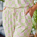 ALLI CROP PANT SET