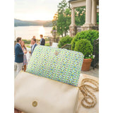 EK LEATHER CLUTCH - IVORY