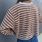 THE RENEE TOP - MOCHA