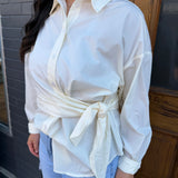 THE RACHEL TOP - CREAM
