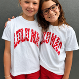 YOUTH LULUMAC TEE - WHT/RED