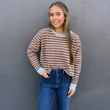 THE RENEE TOP - MOCHA