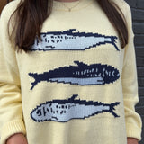 THE FISHY SWEATER - YELLOW