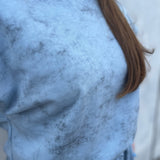 BLUE MARBLE SHORT SET