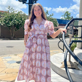 MEDALLION FLORAL GRACE DRESS