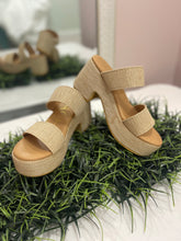 Load image into Gallery viewer, OCEAN AVE PLATFORM SANDALS
