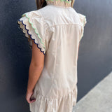 THE MILEY DRESS - BEIGE