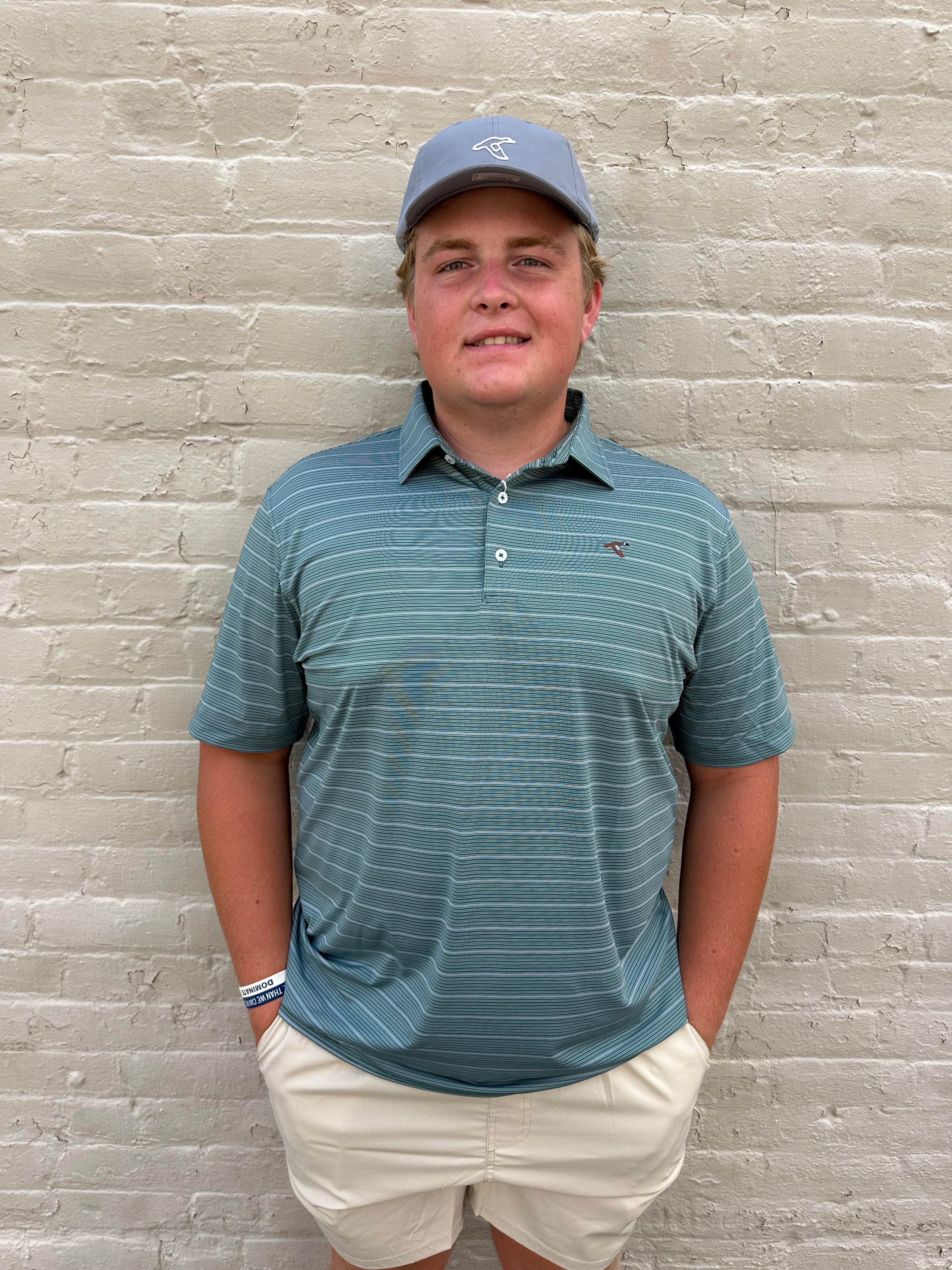 GEN TEAL PERFORMANCE POLOS