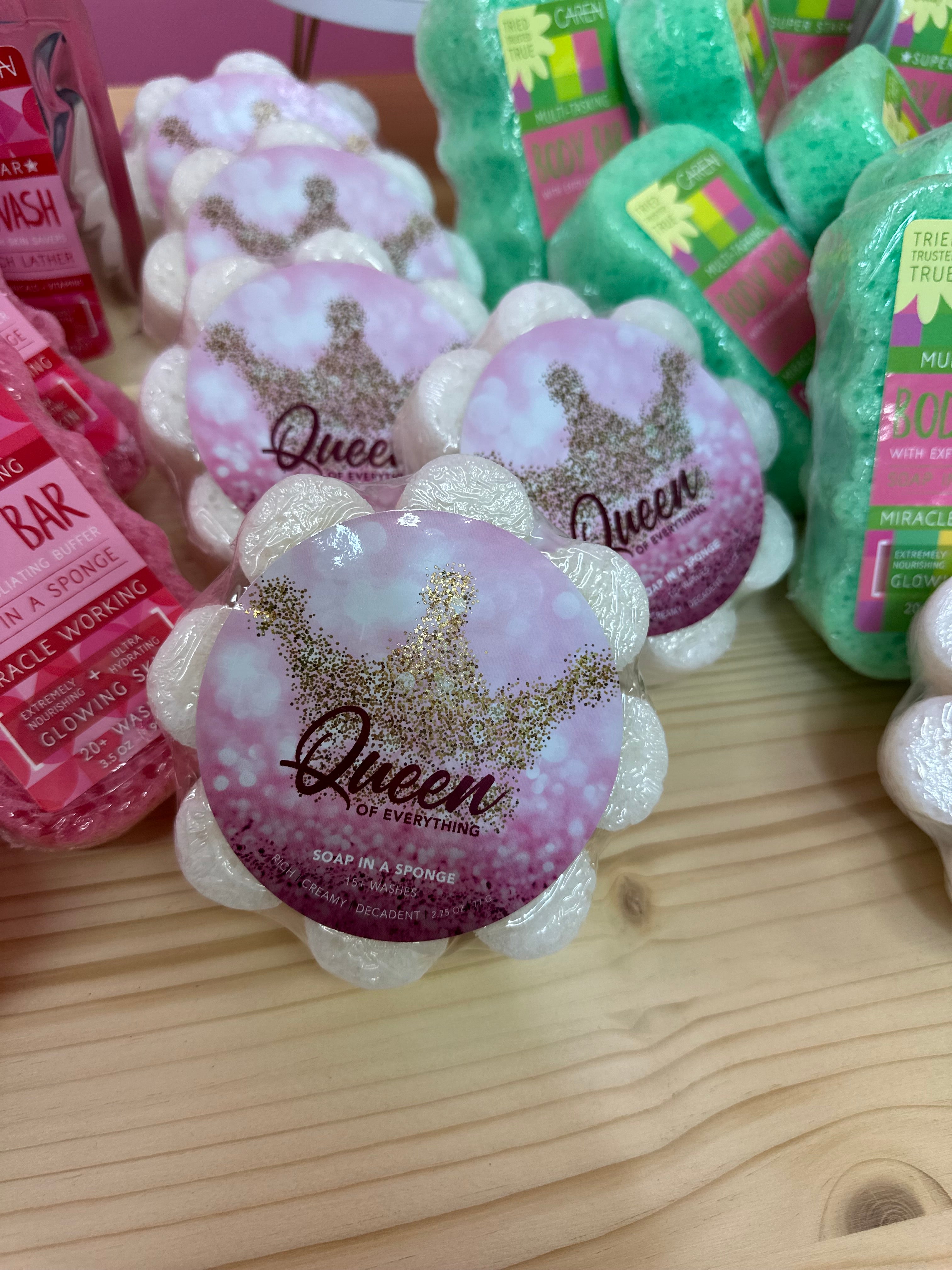 SHOWER SPONGES