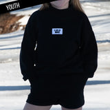 LM YOUTH LS TERRY TOP - BLACK