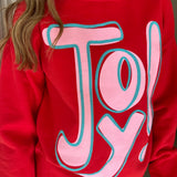 JOY! SWEATSHIRT - RED