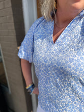 Load image into Gallery viewer, BLUE GARDEN GALA TOP
