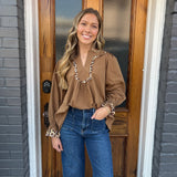 THE MOCHA DREAM BLOUSE
