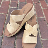 GOLDEN HOUR WEDGES - NATURAL