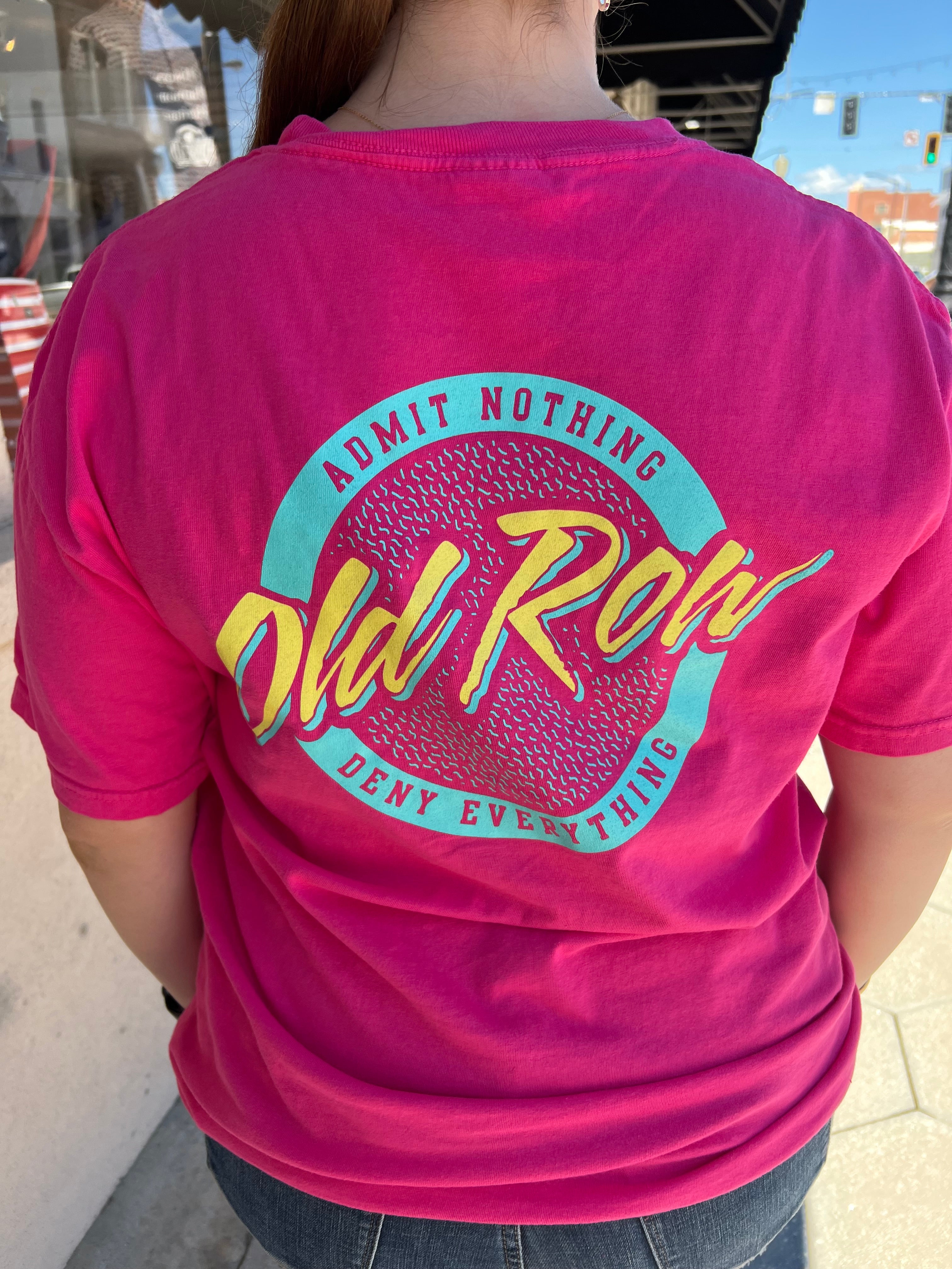 OLD ROW CIRCLE LOGO TEE