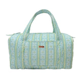 LP QUILTED DUFFLE BAG - ROSEMARY STRIPE BLUE