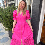 STRAWBERRY LEMONAIDE DRESS - PINK