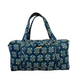 WEEKENDER DUFFLE BAG - ROSEMARY INDIGO