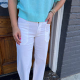 JBD TWILL UTILITY PANTS - WHITE