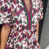 THE GAIL DRESS - PLUM