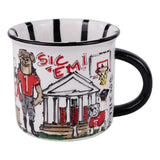 UGA LANDMARK MUG