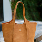 EMORY WHIPSTITCH TOTE - MUSTARD