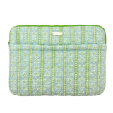 LP QUILTED LAPTOP CASE - ROSEMARY STRIPE BLUE