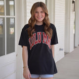 LM TEE - BLACK/RED