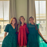 THE SEA GREEN PARTY DRESS