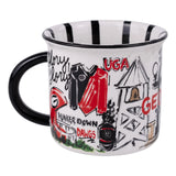 UGA LANDMARK MUG