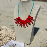 TJD CORAL NECKLACE