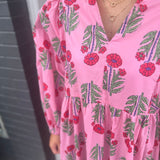 PIPPY MIDI DRESS - PINK