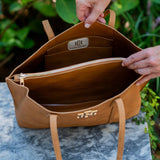 HEATH TOTE BAG - MUSTARD