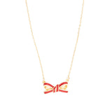 Bow Necklace