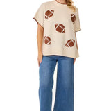 THE TAILGATE SWEATER - TAN