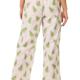 TREE BOW PJ PANTS - WHT