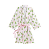 TREE BOW ROBE - WHT