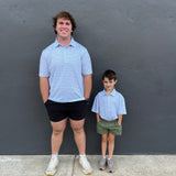 SOARING SILHOUETTES POLO - OPAL